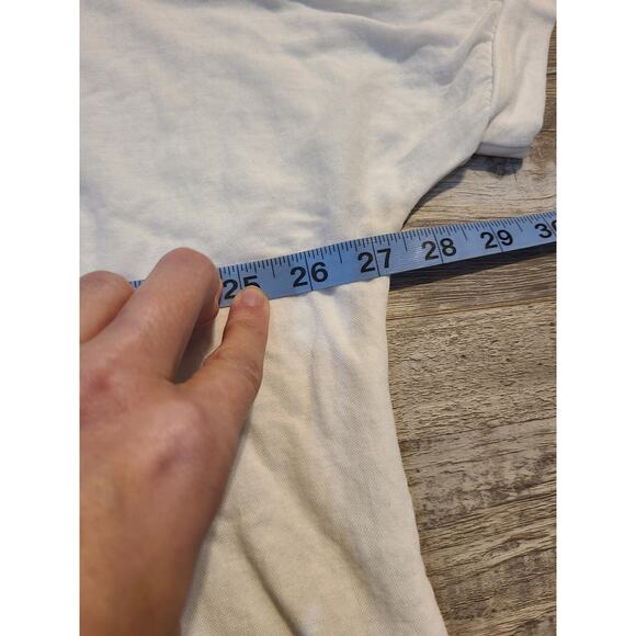 Tres Bien small women's white oversized tee - Picture 5 of 6